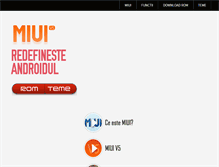 Tablet Screenshot of miui-ro.com